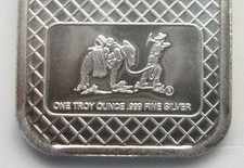 Lingot 1 Once Argent pur 0.999 SilverTowne Silver Bar Oz