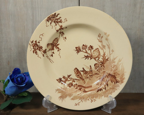 Assiette creuse ancien - assiette, en