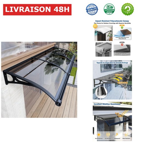 Auvent polycarbonate pour - auvent,