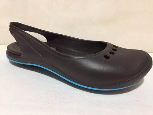 Crocs brown slip - brown, slingbacks