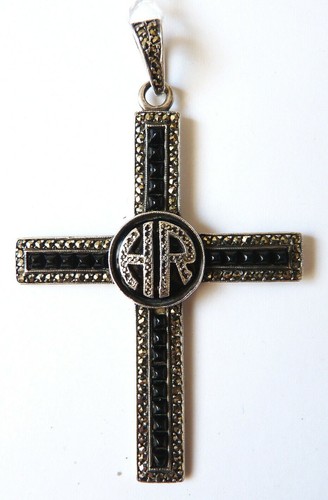 Croix pendentif argent - pendentif,