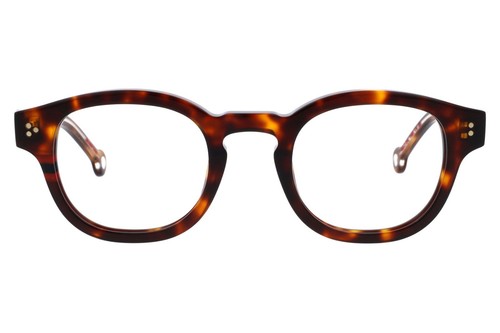 Lunettes vue marron rondes - de,