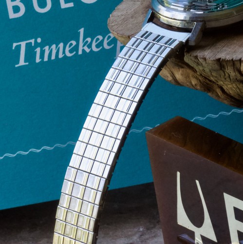 Signed vintage bulova stretch - vintage,