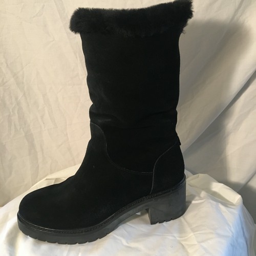 Michael kors suede shearling - michael,