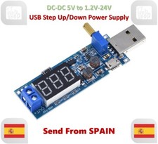 DC-DC 5V to 1.2V-24V USB Step