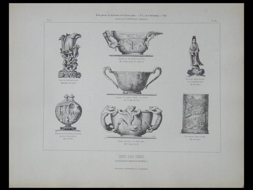 Objets art chinois gravure - chinois,