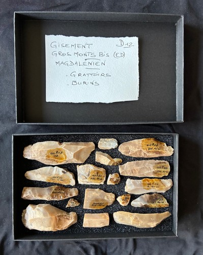 Magdalénien silex - magdalénien,