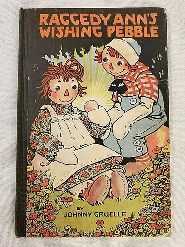 Raggedy ann wishing - raggedy, pebble
