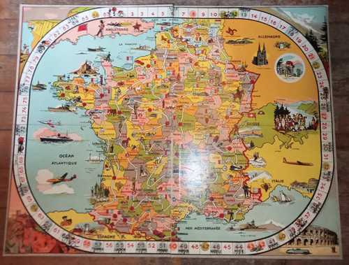 Jeu ancien tour france - ancien,