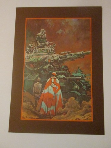 Rare art print - art, moebius