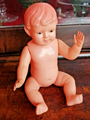Petit poupon ancien - ancien, made