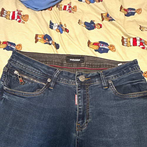 Dsquared2 men blue denim - blue,