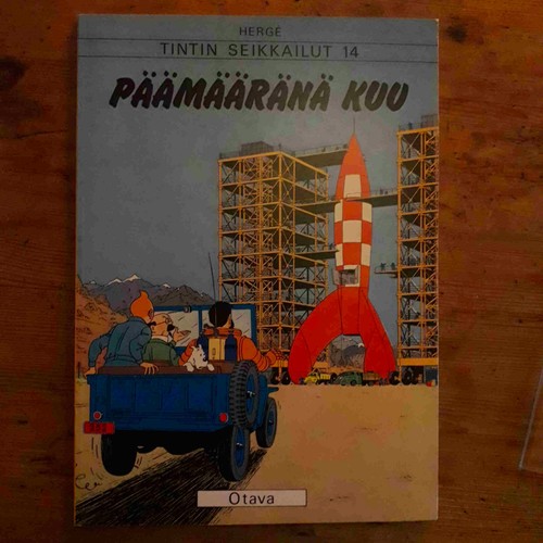 Tintin objectif lune - objectif, en