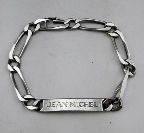 Vintage bracelet gourmette - gourmette, en