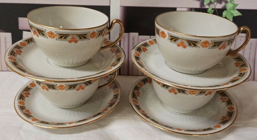 Tasses art déco - 4, 40'
