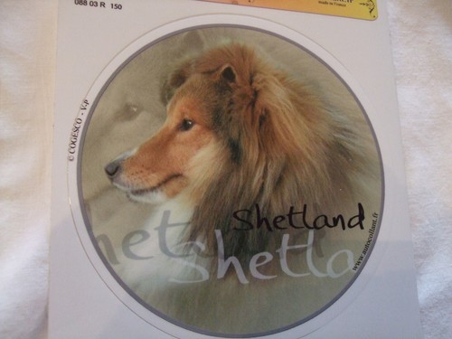 Autocollant motif chien - 1,