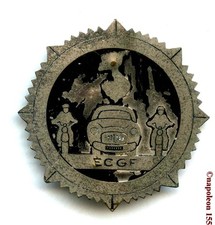 INDOCHINE E.CG.F.  Escorte du Haut Commissariat de FRANCE Fab Locale en tole