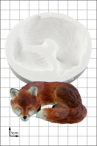 Moule silicone fox - silicone, couchage