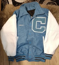 Veste vintage Varsity Américaine / Blouson Teddy "Chatham" 90s fin 80s 