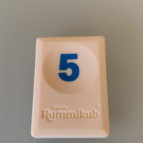 Tuile chiffre bleu jeu - tuile,