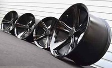Jantes 18 pouces pour BMW E60 E61 E63 E64 E38 E39 128Style 5/120 Concave 4jantes