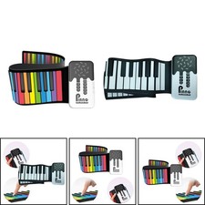Piano Électronique Portable à 49 Touches En Silicone Souple pour Enfants et