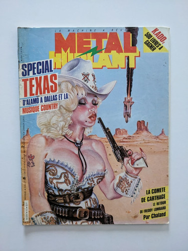 Métal hurlant 113 - métal, 1985