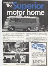 N°8442 / prospectus The Superior motor home