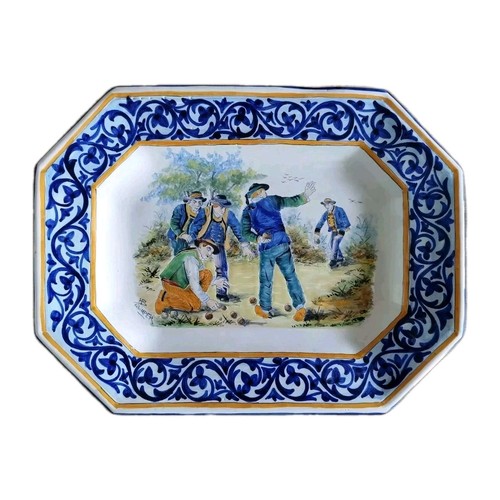 Plat faïence quimper - faïence,
