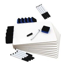 Lot de 10 tableaux blancs de