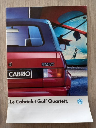 Catalogue golf cabriolet - catalogue,