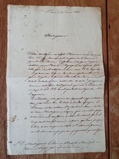 Général d'Empire Partouneaux, Espagne, 1823, Garde Royale, Marmont. Bordesoulle