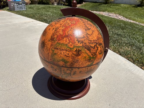 Tabletop globe mini bar old - bar,
