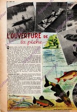 OUVERTURE DE LA PECHE ARTICLE