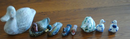 Lot canards objets - 8,