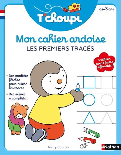Choupi mon cahier ardoise - t'choupi,