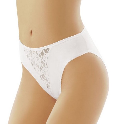 Carlotta midi slip coton blanc - slip,