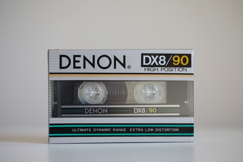 Denon dx8 cassette tape - denon,