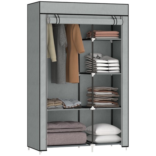 Homcom armoire rangement - armoire, de