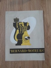 brochure brochure engine Bernard catalogue