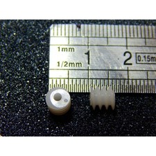 CC0403 - 2 VIS SANS FIN DIAMETRE 6mm LONGUEUR 6mm AXE 2 MM