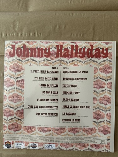 Disque vinyle tours johnny - 33,
