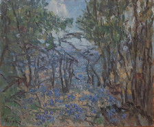 Tableau Ancien Huile Toile