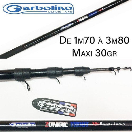 Canne truite toc telereglable - canne,