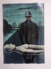 Rene Magritte oil painting