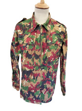M-85 Swiss Army Camouflage Alpenflag Jacket - Size XL Only ?5a.