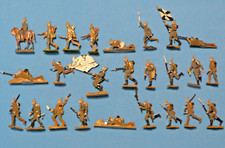Tin plates - tin figures - flat tin: 25 German soldiers WW1 - 1914 - lot 4