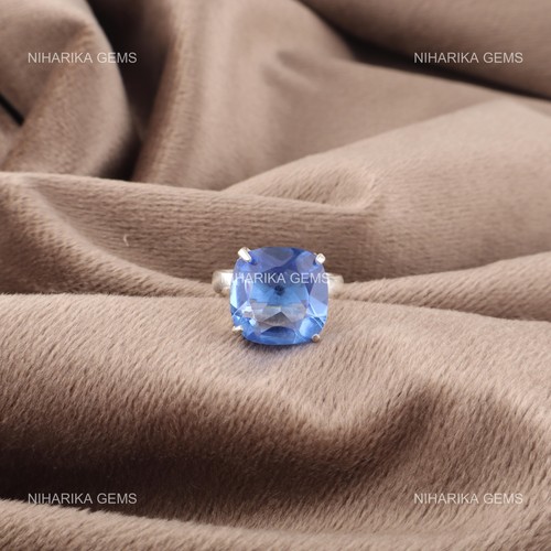 Coussin pierre tanzanite art - coussin,