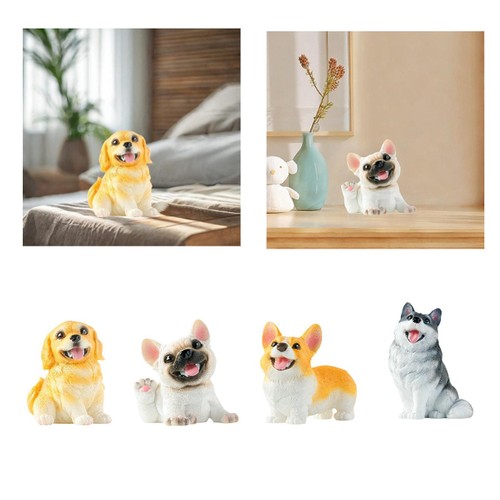 Statue chiot mignonne - de,
