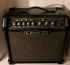 Guitar Amplifier Line 6 Spider 15 Watts Guitar Amp x8 Works In Good Condition